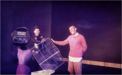 發(fā)光魔方啟動